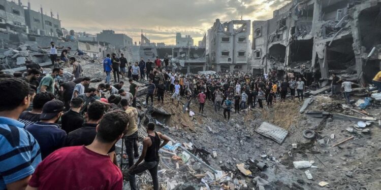Kondisi di Jalur Gaza Utara pasca serangan udara Israel pada Minggu 10 November 2024 FOTOThe Cradle KETIKKABARcom Kondisi di Jalur Gaza Utara pasca serangan udara Israel pada Minggu 10 November 2024 FOTOThe Cradle
