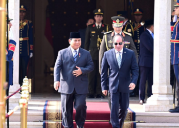 Presiden Republik Indonesia Prabowo Subianto disambut upacara kenegaraan di Istana Kepresidenan Al Ittihadiya Kairo Mesir pada Rabu 18 Desember 2024 FOTOBPMI SetpresRusman KETIKKABARcom Presiden Republik Indonesia Prabowo Subianto disambut upacara kenegaraan di Istana Kepresidenan Al Ittihadiya Kairo Mesir pada Rabu 18 Desember 2024 FOTOBPMI SetpresRusman
