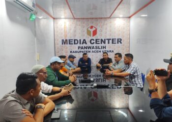 Tim Bustami-Fadhil Lapor Dugaan Kecurangan Pilkada Aceh Utara ke Panwaslih