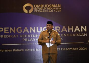 IMG20241202WA0046 KETIKKABARcom Pj Gubernur Aceh Ajak Penyelenggara Layanan Publik Tingkatkan Kualitas Melalui Inovasi