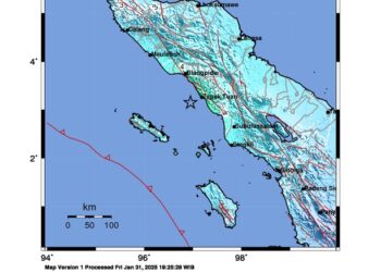 Gempa KETIKKABARcom Gempa Magnitudo 6,2 Guncang Aceh Selatan, Terasa Hingga Gunung Sitoli