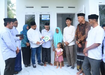 Lansia di Aceh Besar Terima Rumah Bantuan Lengkap dan Tahan Gempa