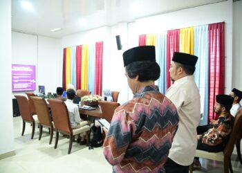 Pj Bupati Aceh Besar Muhammad Iswanto SSTP MM, meninjau pelaksanaan Seleksi Tahap II Kafilah MTQ Aceh Besar di dekranasda, Gani Kecamatan Ingin Jaya, Aceh Besar, Sabtu (18/1/2025). FOTO/MC Aceh Besar