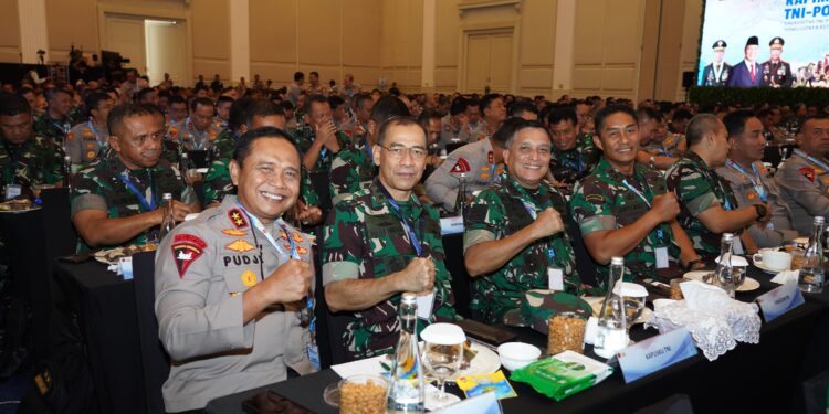 Rapat Pimpinan Rapim TNIPolri Tahun 2025 yang digelar di Gedung Tribrata Darmawangsa Jakarta Selatan pada Kamis 3012025 sore FOTOPendam IM KETIKKABARcom Rapat Pimpinan Rapim TNI Polri Tahun 2025 yang digelar di Gedung Tribrata Darmawangsa Jakarta Selatan pada Kamis 3012025 sore FOTOPendam IM