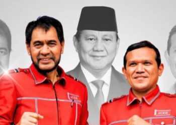 Muzakir Manaf dan Fadhlullah resmi ditetapkan sebagai Gubernur dan Wakil Gubernur Aceh terpilih pada Pilkada 2024, Kamis (9/1/2025). FOTO/Net