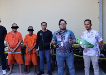 Satreskrim Polresta Banda Aceh Ungkap Komplotan Curanmor di Delapan TKP. FOTO/Penmas