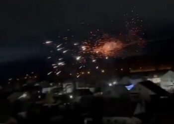 Keamanan Rusia Menembak Jatuh Pesawat Nirawak milik Ukraina di atas wilayah Rusia pada Selasa Malam (25/2/2025)