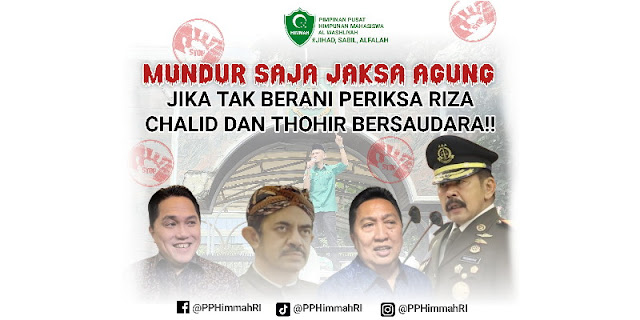 17167008495118032025WhatsAppImage20250318at083303jpeg KETIKKABARcom PP Himmah Desak Jaksa Agung Mundur jika tidak Periksa Riza Chalid dan Thohir Bersaudara