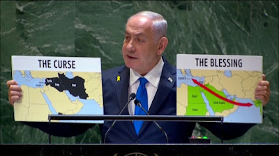 Israel Prime Minister Benjamin Netanyahu addresses the 79th session of the United Nations General Assembly on Sep 27 2024 Photo APRichard Drew Ⓒ Hak cipta foto di atas dikembalikan sesungguhnya kepada pemilik foto KETIKKABARcom Israel Prime Minister Benjamin Netanyahu addresses the 79th session of the United Nations General Assembly on Sep 27 2024 Photo APRichard Drew Ⓒ Hak cipta foto di atas dikembalikan sesungguhnya kepada pemilik foto