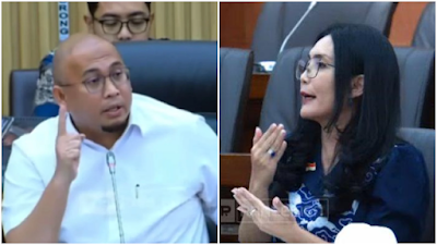 DEBAT SENGIT Wakil Ketua Komisi VI DPR dari Fraksi Partai Gerindra Andre Rosiade dan anggota Komisi VI DPR dari Fraksi PDIP Rieke Diah Pitaloka saat mengikuti rapat kerja dengan Direktur Umum PT Pertamina Persero dan Subholding di Gedung DPR RI Jakarta Selasa 1132025FOTO Youtube DPR RIⒸ Hak cipta foto di atas dikembalikan sesungguhnya kepada pemilik foto KETIKKABARcom DEBAT SENGIT Wakil Ketua Komisi VI DPR dari Fraksi Partai Gerindra Andre Rosiade dan anggota Komisi VI DPR dari Fraksi PDIP Rieke Diah Pitaloka saat mengikuti rapat kerja dengan Direktur Umum PT Pertamina Persero dan Subholding di Gedung DPR RI Jakarta Selasa 1132025FOTO Youtube DPR RIⒸ Hak cipta foto di atas dikembalikan sesungguhnya kepada pemilik foto