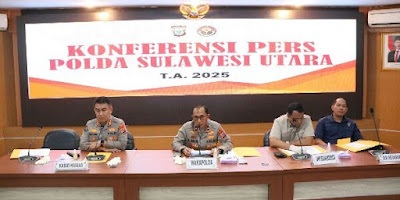 Foto Wakapolda Polda Sulut Brigjen Bahagia Dachi saat merilis kasus penembakan warga di Minahasa Tenggara dok IstimewaⒸ Hak cipta foto di atas dikembalikan sesungguhnya kepada pemilik foto KETIKKABARcom Foto Wakapolda Polda Sulut Brigjen Bahagia Dachi saat merilis kasus penembakan warga di Minahasa Tenggara dok IstimewaⒸ Hak cipta foto di atas dikembalikan sesungguhnya kepada pemilik foto