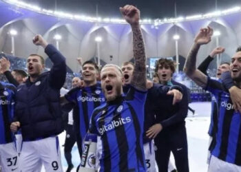 Inter Milan juara Piala Super Italia 2023. [FOTO:AFP]/ Ⓒ Hak cipta foto di atas dikembalikan sesungguhnya kepada pemilik foto.