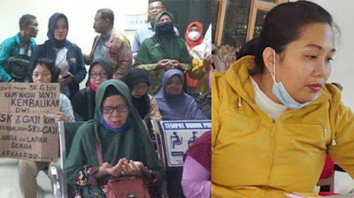TAMPANG DWI RAHAYU Penampakan Dwi Rahayu oknum istri TNI AD yang menipu ratusan pensiunan di Kabupaten Purworejo Jawa Tengah dan puluhan korban geruduk PN Purworejo Rabu 2622025 FOTOTribunnews KETIKKABARcom TAMPANG DWI RAHAYU Penampakan Dwi Rahayu oknum istri TNI AD yang menipu ratusan pensiunan di Kabupaten Purworejo Jawa Tengah dan puluhan korban geruduk PN Purworejo Rabu 2622025 FOTOTribunnews