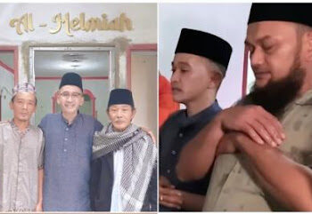 Potret Ruben Onsu Pertama Kali Sholat di Mushola yang Dibangunnya