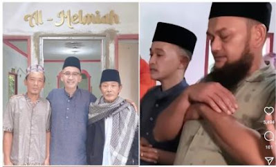 1000033918jpg KETIKKABARcom Potret Ruben Onsu Pertama Kali Sholat di Mushola yang Dibangunnya