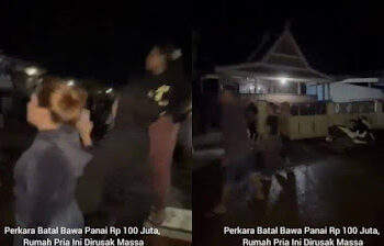 Uang Panai Rp100 Juta Tak Dipenuhi, Rumah Warga jadi Sasaran Amukan Keluarga Calon Istri