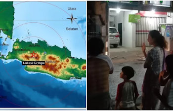 4 Kali Susulan, Dipicu Sesar Citarik