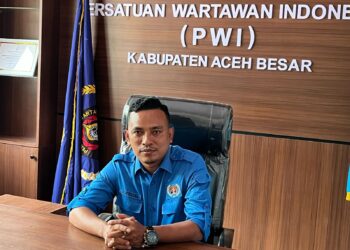 Jufrizal, Ketua Persatuan Wartawan Indonesia (PWI) Aceh Besar.