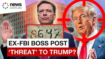 56c463740445b0180dbb48f74b7d29e3webpjpeg KETIKKABARcom Mantan Bos FBI Diduga Ancam Trump Pakai Kode Kerang 8647 Ancaman Pembunuhan