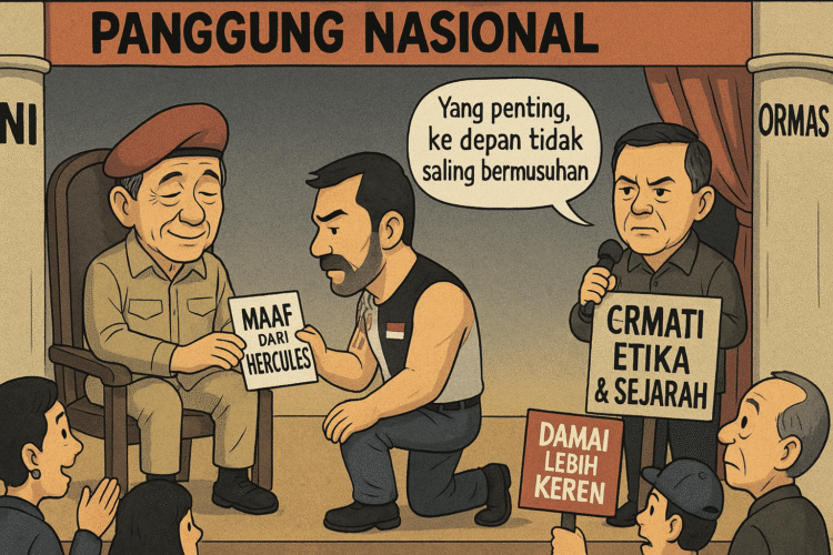 KETIKKABARcom Hercules Minta Maaf, Sutiyoso: Sampaikan Juga ke Gatot