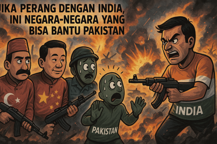 KETIKKABARcom Jika Perang dengan India Meletus, Ini Negara-Negara yang Bisa Bantu Pakistan
