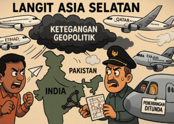Ketegangan Geopolitik India-Pakistan Ganggu Jalur Udara Asia Selatan