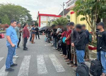 Ⓒ Hak cipta foto di atas dikembalikan sesungguhnya kepada pemilik foto [ Foto: ANTARA/HO-Ditreskrimum Polda Sumut ]