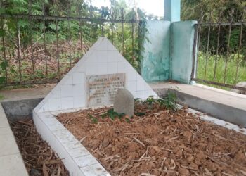 Makam panglima Wahab di Gampong Leupung Bale Kecamatan Kuta Cot Glie, Aceh Besar, Selasa (27/05/2025) FOTO/MC ACEH BESAR