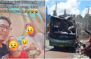 Korban Bus ALS Riski Lubis dan 2 Balitanya Baru Pulang Melayat Ibunya di Kota Sidimpuan
