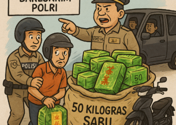 Bareskrim Ungkap Peredaran 50 Kg Sabu dalam Kemasan Teh China di Balikpapan