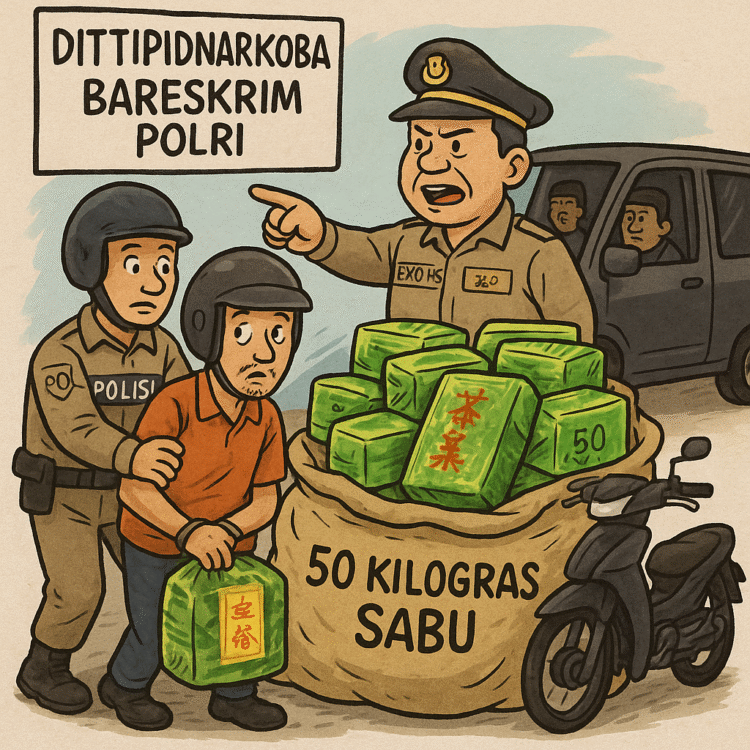 file00000000ca506230b2365716a9a4674a KETIKKABARcom Bareskrim Ungkap Peredaran 50 Kg Sabu dalam Kemasan Teh China di Balikpapan