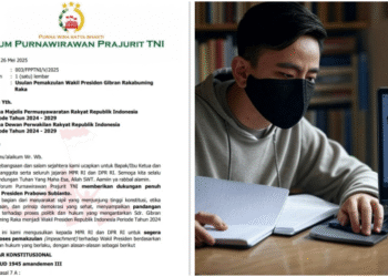 Argumentasi Purnawirawan TNI Usul Gibran Dimakzulkan, Singgung Akun Fufufafa