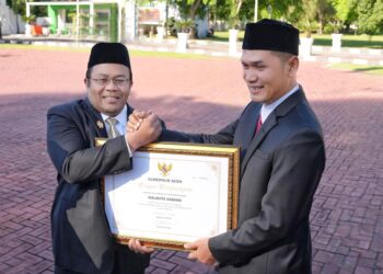 Pemko Sabang Raih Penghargaan dari Pemprov Aceh pada Peringatan Hari Koperasi