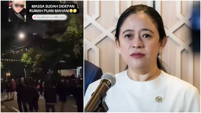 5Bdpa5Bad5Bpng KETIKKABARcom Rumah Ketua DPR RI Digeruduk Massa Woy Puan Keluar
