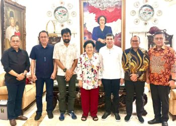 Gubernur Aceh Muzakir Manaf bertemu Ketua Umum PDI Perjuangan Megawati Soekarnoputri di kediaman pribadi Megawati, Jalan Teuku Umar, Jakarta Pusat, Sabtu, 9 Agustus 2025 lalu.