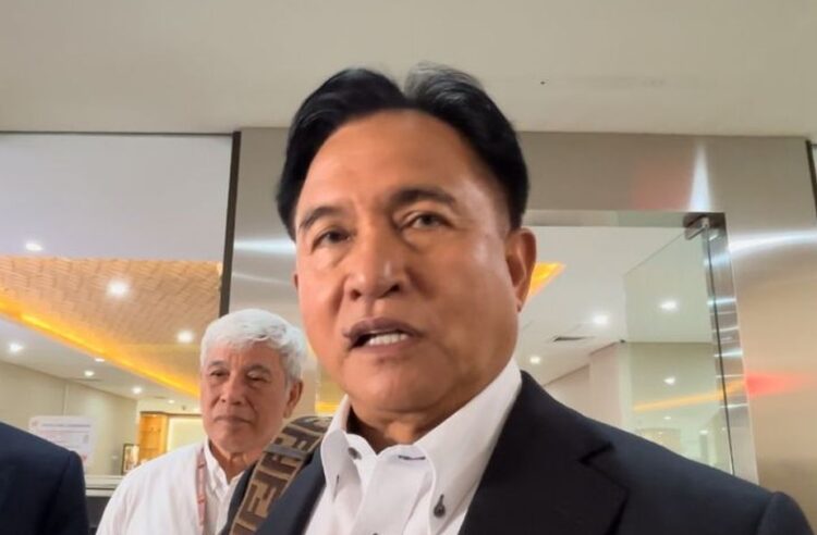 Menteri Koordinator Bidang Hukum HAM Imigrasi dan Pemasyarakatan Yusril Ihza Mahendra Foto Ist