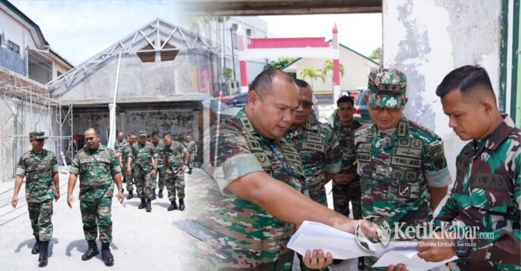 Pangdam IM Mayor Jenderal TNI Joko Hadi Susilo SIP meninjau langsung progres pembangunan Museum Kodam Iskandar Muda di Jl Nyak Adam Kamil II Gampong Neusu Jaya Kecamatan Baiturrahman Kota Banda Aceh pada Jumat 31102025Foto KolaseKETIKKABARcomIHumas Kodam IM KETIKKABARcom Pangdam IM Mayor Jenderal TNI Joko Hadi Susilo SIP meninjau langsung progres pembangunan Museum Kodam Iskandar Muda di Jl Nyak Adam Kamil II Gampong Neusu Jaya Kecamatan Baiturrahman Kota Banda Aceh pada Jumat 31102025Foto KolaseKETIKKABARcomIHumas Kodam IM