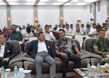 Sekretaris Daerah Aceh, M Nasir, S.IP, MPA membuka kegiatan Musyawarah Provinsi Luar Biasa (Musorprovlub) KONI Aceh, di Hotel Grand Aceh Syariah Cot Masjid, pada Kamis, (9/10/2025).
