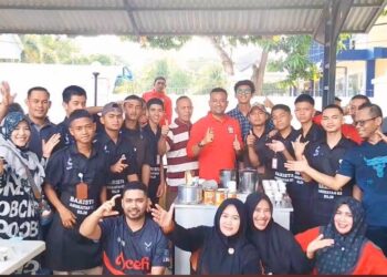 Kegiatan Jum'at Sehat dan Gotong Royong di Dinas Sosial (Dinsos) Aceh pada Jumat pagi (10/10/2025)