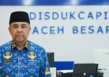Kepala Disdukcapil Aceh Besar Rahmad Sentosa, S.Sos, M.AP FOTO/ MC ACEH BESAR