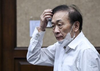Terdakwa pemilik PT Darmex Group/PT Duta Palma Surya Darmadi / ANTARA FOTO
