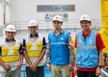 PLN Aceh melalui ULP Kutacane melakukan pengecekan langsung ke Pembangkit Listrik Tenaga Mikrohidro (PLTMH) Lawe Sikap, Selasa (18/11/2025). FOTO/Humas PLN Aceh.