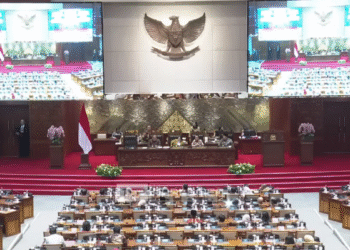 Foto: Tangkap Layar Youtube DPR RI/Ⓒ Hak cipta foto di atas dikembalikan sesungguhnya kepada pemilik foto