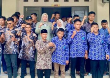 Ketua Tim Penggerak PKK Aceh, Ny. Marlina Muzakir, menyambangi Unit Pelaksana Teknis Daerah (UPTD) Panti Sosial Disabilitas Meujroh Meukarya di Ladong, Aceh Besar, Kamis (6/11/2025).