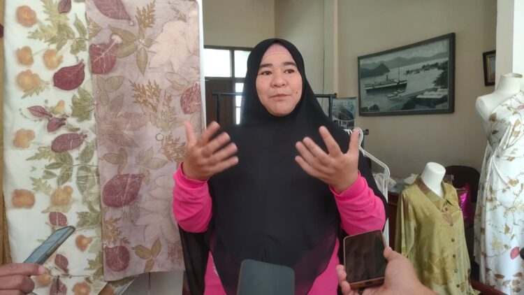 Erna Vivilinda Pimpinan Pengusaha Muslimah Indonesia IPEMI SabangFoto Mirza KETIKKABARcom