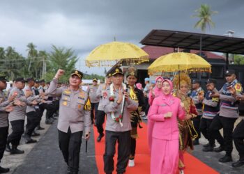 Kapolda Aceh, Irjen Pol. Drs. Marzuki Ali Basyah mengunjungi Polres Pidie Jaya dalam rangka kunjungan kerja, pada Rabu, 19 November 2025./Foto: Humas POlda Aceh