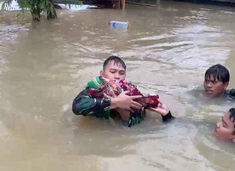 IlustrasiSeorang Prajurit TNI menyelmatkan seorang bayi di saat bencana di Sumatera KETIKKABARcom IlustrasiSeorang Prajurit TNI menyelmatkan seorang bayi di saat bencana di Sumatera