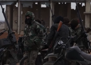 Militer Suriah secara resmi mengumumkan telah mengambil alih kendali penuh atas kota Deir Hafer di pinggiran Aleppo pada Sabtu (17/1/2026)./FOTO: Tangkap Layar Youtube