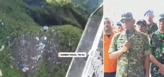 Tim SAR gabungan berhasil menemukan satu jenazah yang diduga kuat merupakan kru atau penumpang pesawat ATR 42500 di Gunung Bulusaraung Pangkep Sulawesi Selatan Minggu 1812026 FOTO Tangkap Layar Youtube KETIKKABARcom Tim SAR gabungan berhasil menemukan satu jenazah yang diduga kuat merupakan kru atau penumpang pesawat ATR 42 500 di Gunung Bulusaraung Pangkep Sulawesi Selatan Minggu 1812026 FOTO Tangkap Layar Youtube