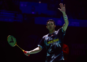 Pebulutangkis tunggal putra Indonesia, Jonatan Christie/FOTO: PBSI